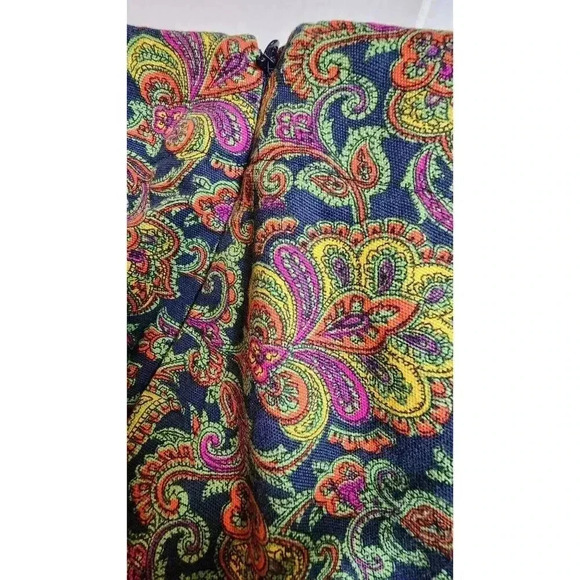 Talbots Curvy Multi Colored Ankle Pants Women's Size 8 - Picture 9 of 16